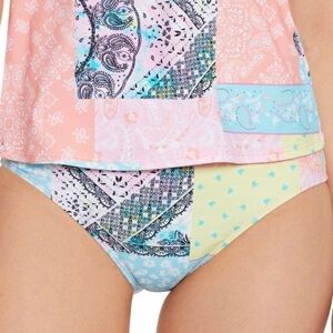 NWT Salt + Cove Juniors' Cinched-Back Hipster Bikini Bottoms